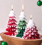 Long Scented Christmas Tree Candle